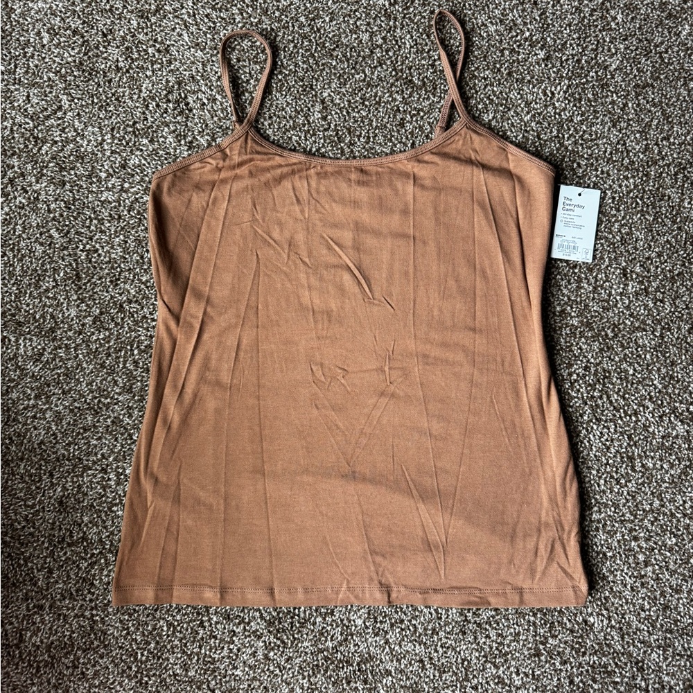 Women's Sonoma Goods For Life Everyday Camisole In Rich Espresso Large - Picture 1 of 4